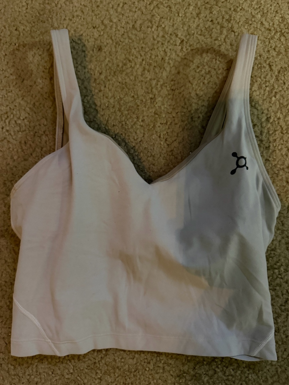 Orangetheory x Lululemon align cropped tank top